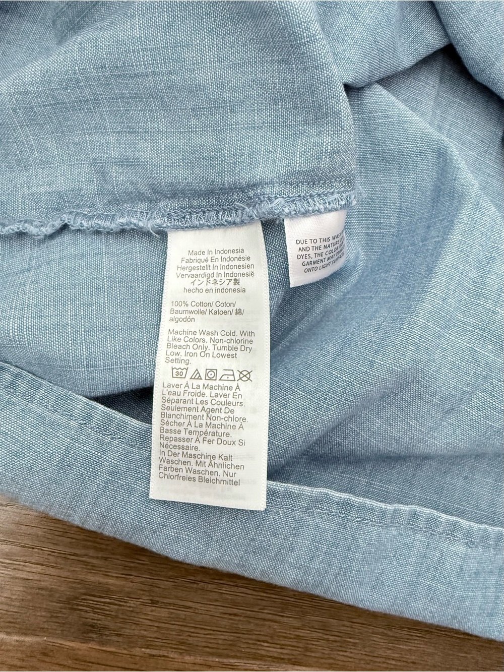 J. Crew Chambray Square-Neck Tank Top - Picture 5 of 7